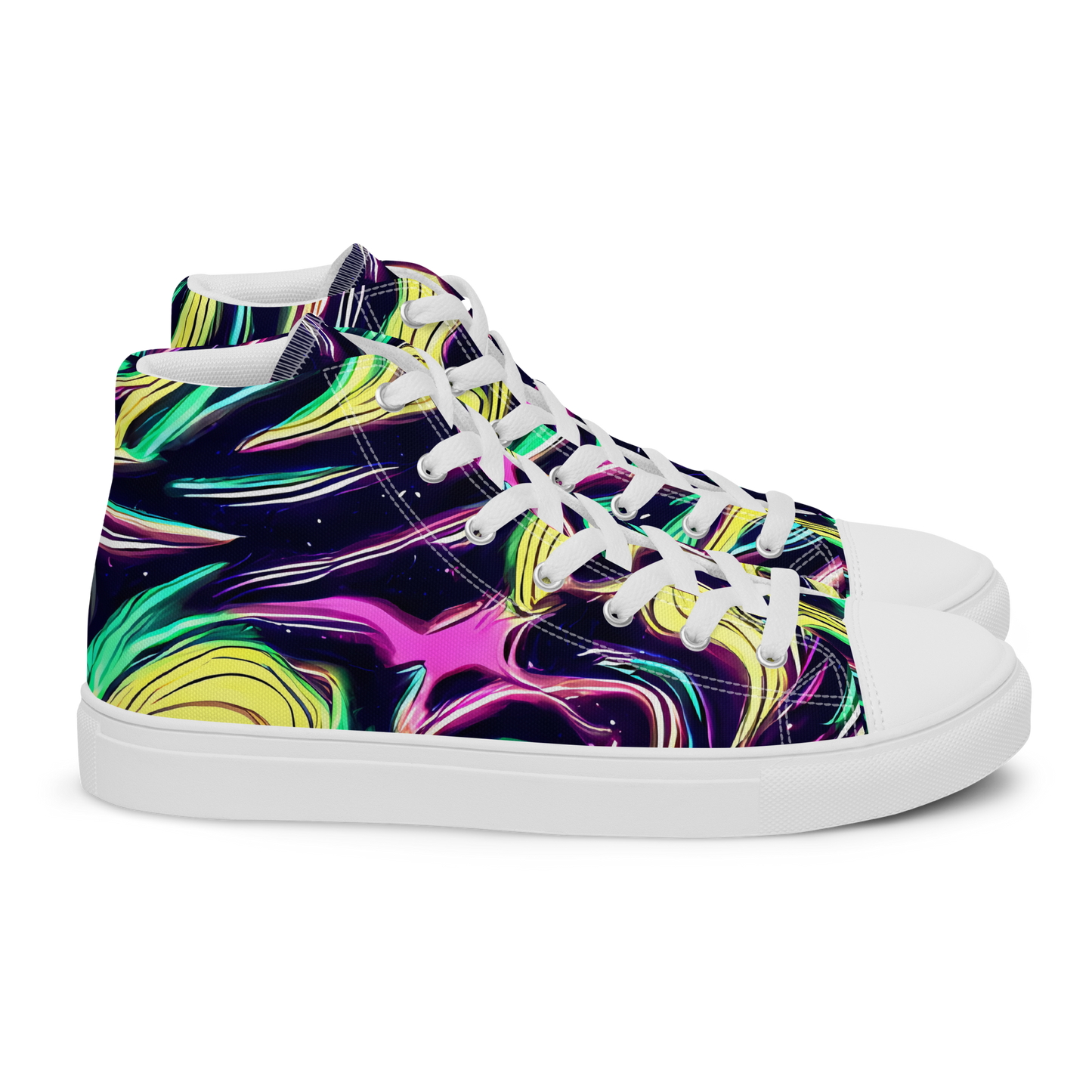 Women's High Top Canvas Shoes - Casson's Whirl