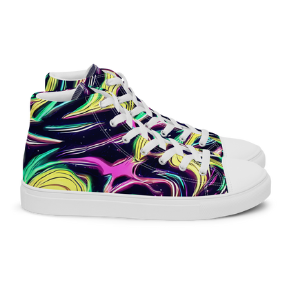 Women's High Top Canvas Shoes - Casson's Whirl