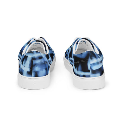 Men's Lace-Up Canvas Shoes - Circuit Frost