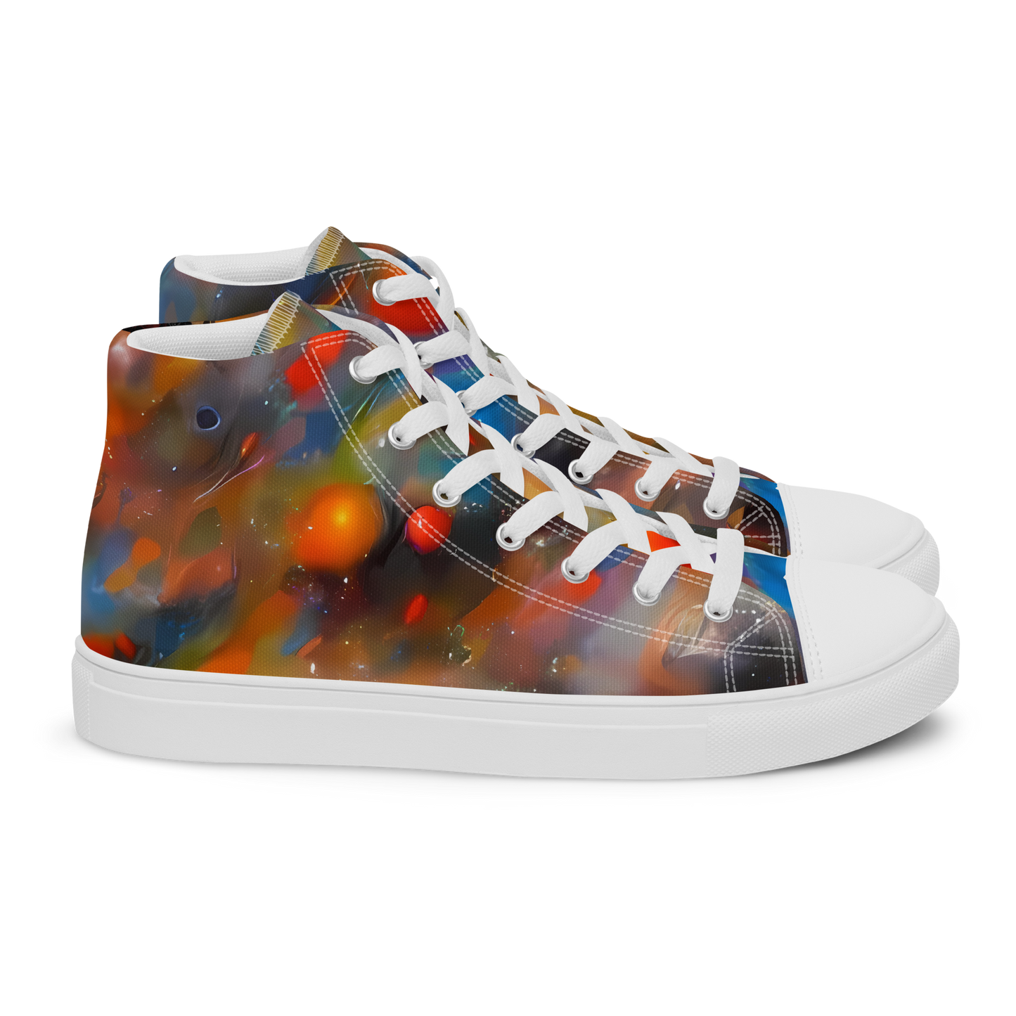 Men's High Top Canvas Shoes - Ethereal Eclat