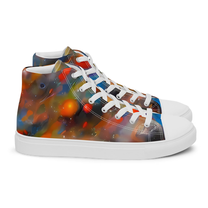 Men's High Top Canvas Shoes - Ethereal Eclat