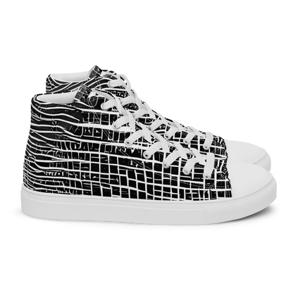 Men's High Top Canvas Shoes - Urban Pulse