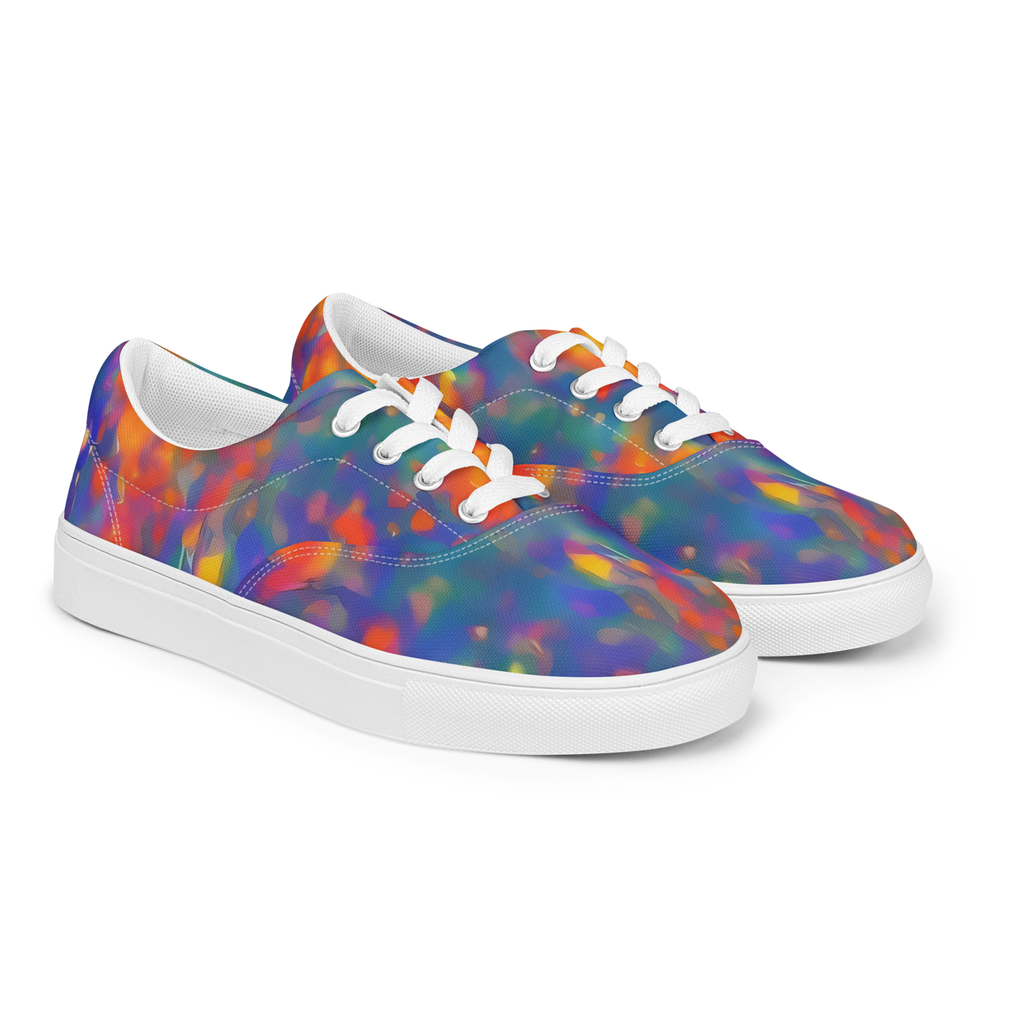 Women's Lace-Up Canvas Shoes - Nolde Nebula