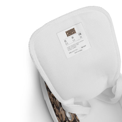 Women's High Top Canvas Shoes - Desert Dreams