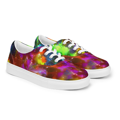 Women's Lace-Up Canvas Shoes - Neer Nebula