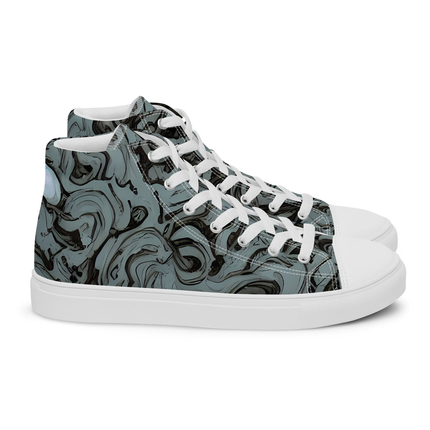 Women's High Top Canvas Shoes - Caruso Swirl