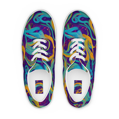 Women's Lace-Up Canvas Shoes - Etherial Entwine