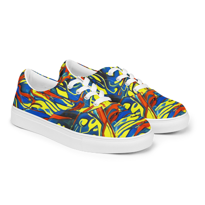 Women's Lace-Up Canvas Shoes - Cyberflow Circuit