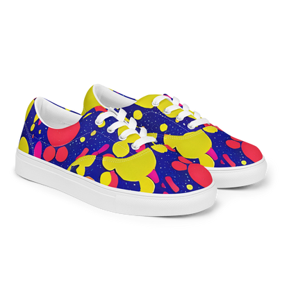 Women's Lace-Up Canvas Shoes - Void Visions