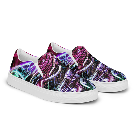 Men's Slip-On Canvas Shoes - Nebula Fusions