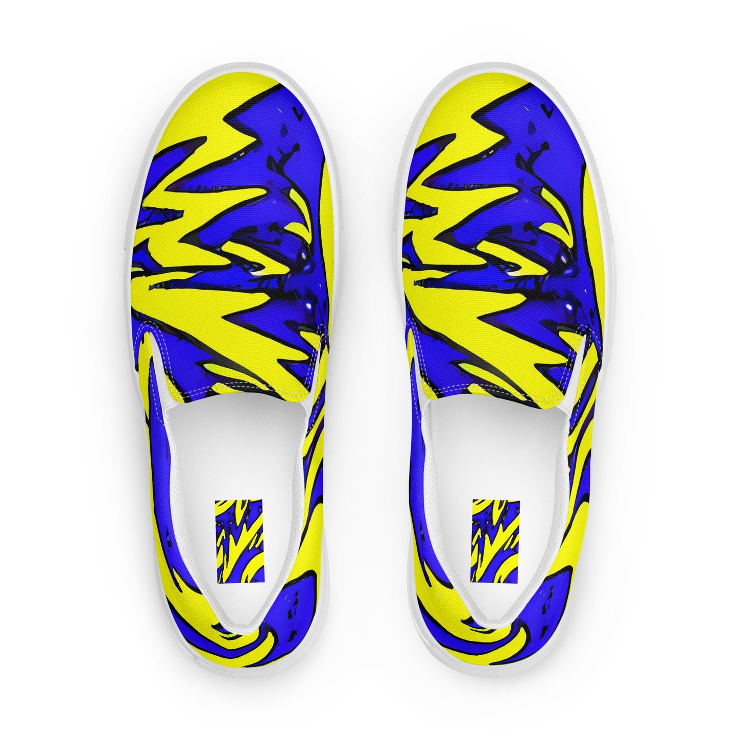 Women's Slip-On Canvas Shoes - Fleeting Firefly