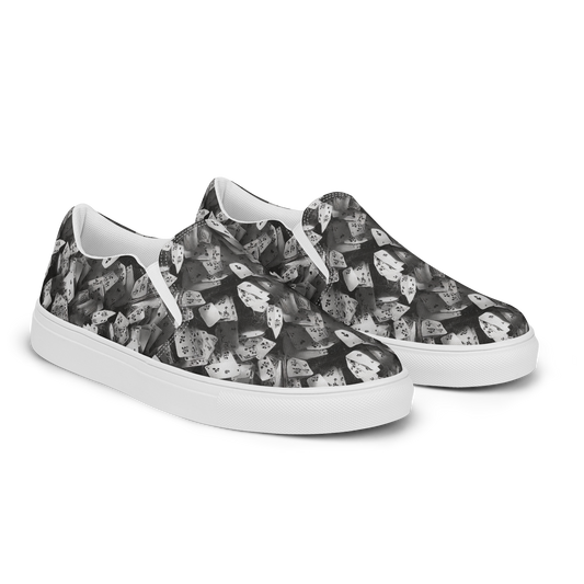 Women's Slip-On Canvas Shoes - Fortune’S Folly