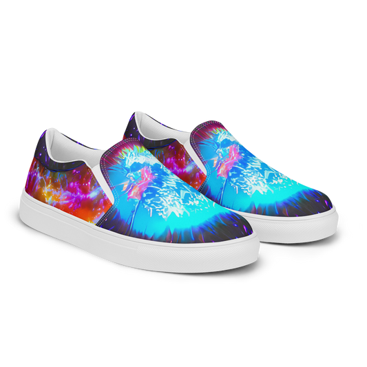 Women's Slip-On Canvas Shoes - Vriesian Vortex