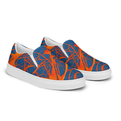 Men's Slip-On Canvas Shoes - Nautical Ember