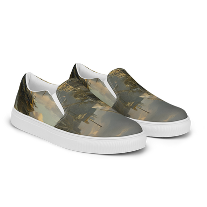 Men's Slip-On Canvas Shoes - Ethereal Armada