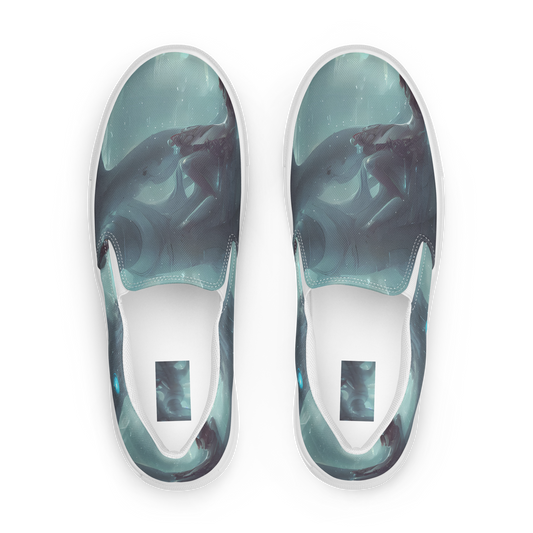 Women's Slip-On Canvas Shoes - Liquid Serenity