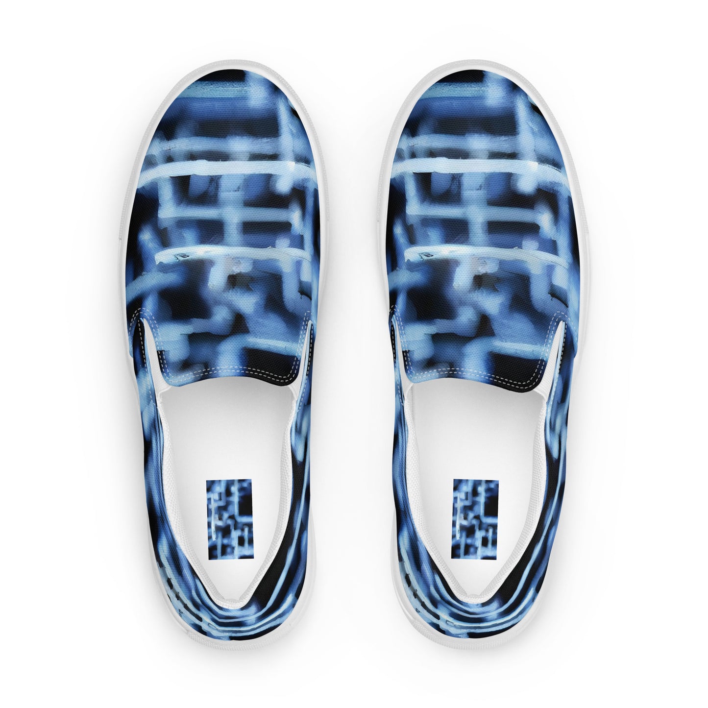 Men's Slip-On Canvas Shoes - Circuit Frost