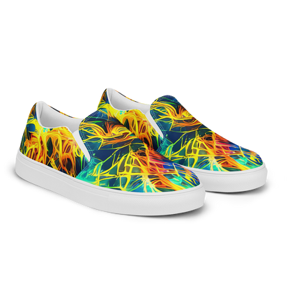 Women's Slip-On Canvas Shoes - Kapp's Kaleidoscope