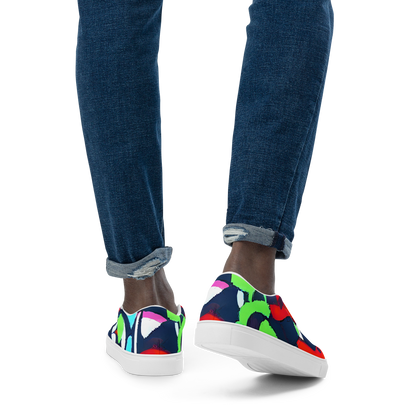 Men's Slip-On Canvas Shoes - Chagall's Dream