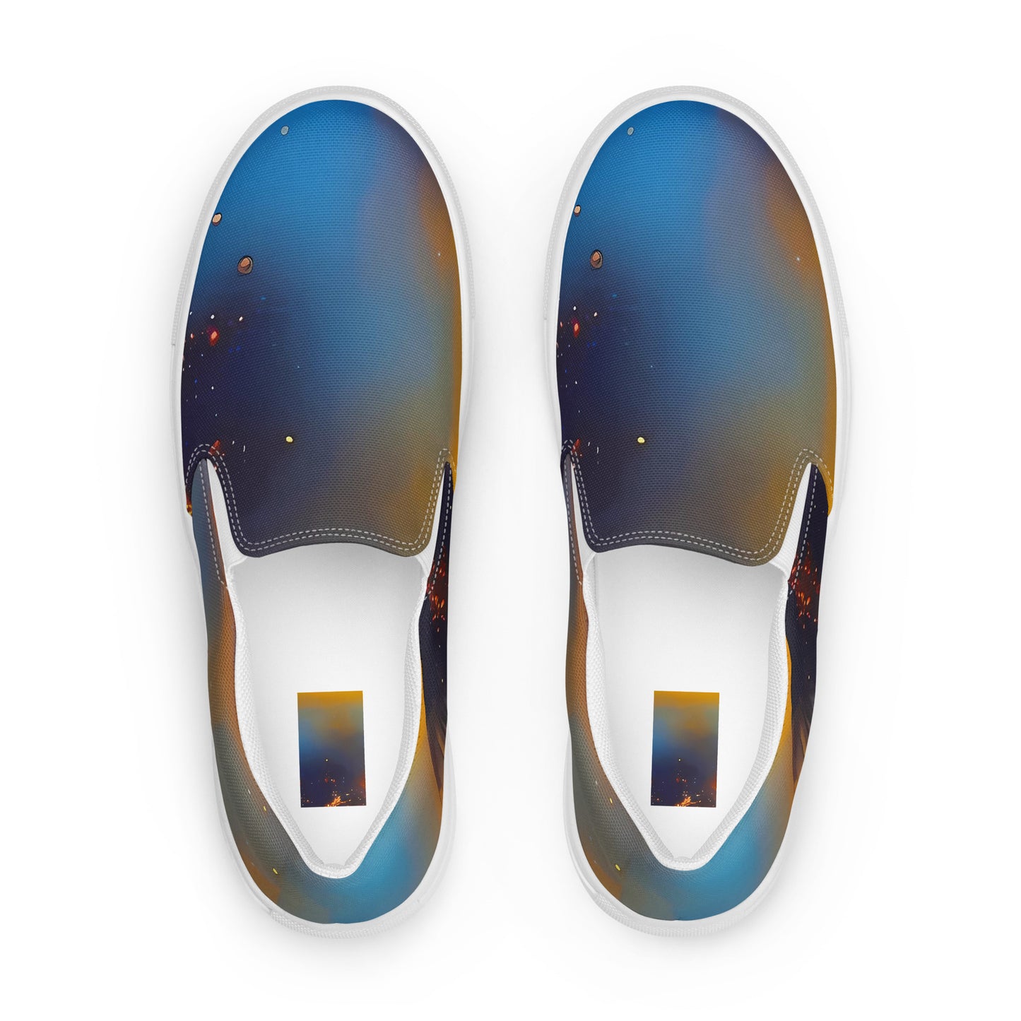 Men's Slip-On Canvas Shoes - Vivid Whisper