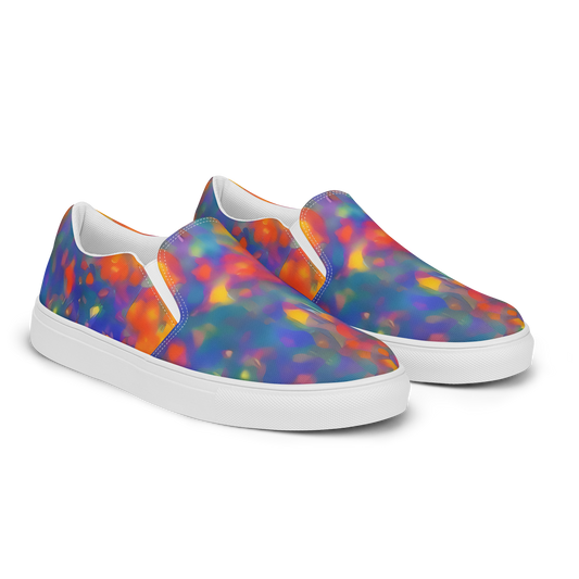 Women's Slip-On Canvas Shoes - Nolde Nebula