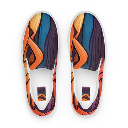 Women's Slip-On Canvas Shoes - Tooker's Reverie