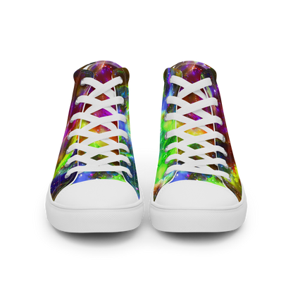 Women's High Top Canvas Shoes - Neer Nebula