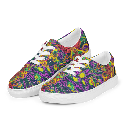 Women's Lace-Up Canvas Shoes - Odyssey in Color