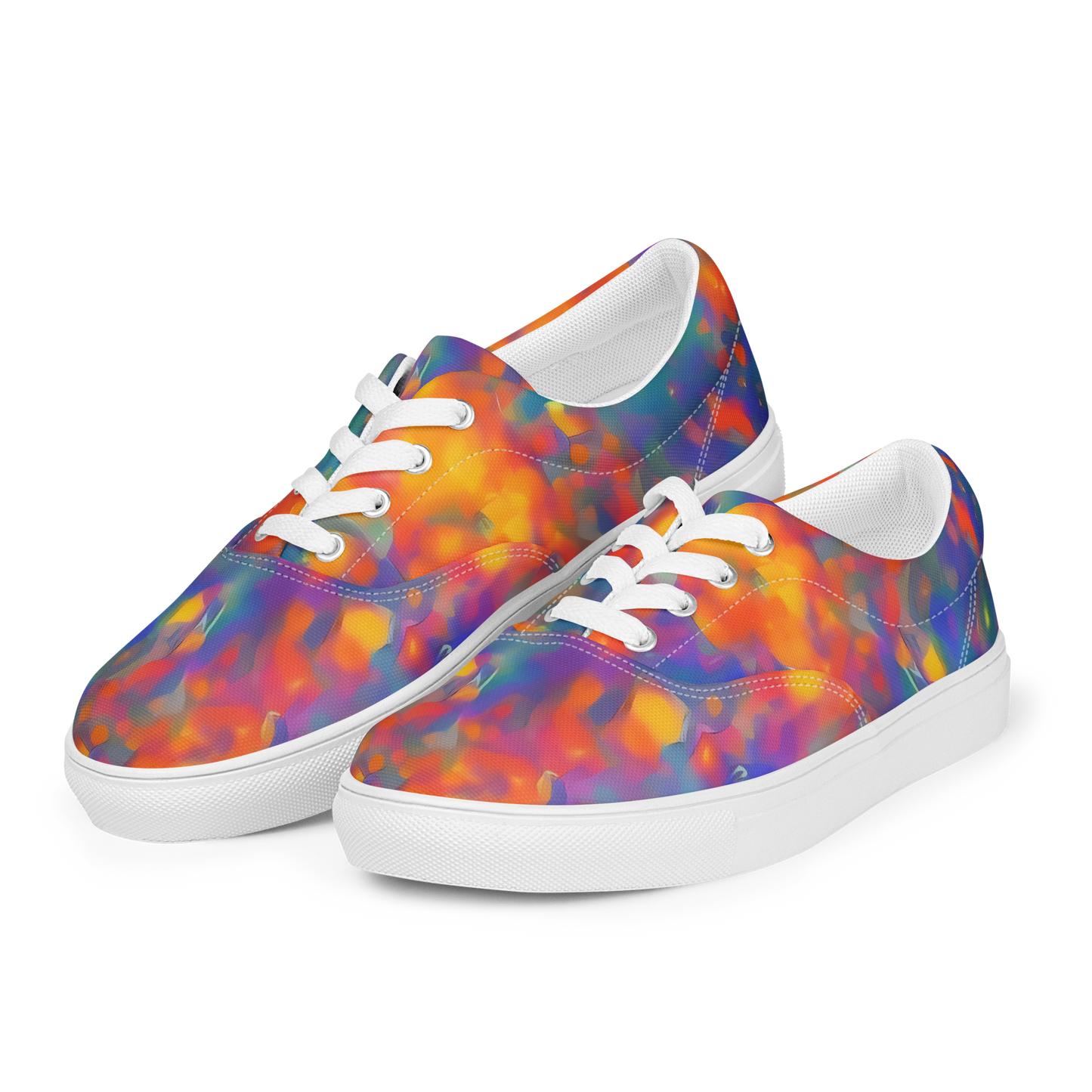 Women's Lace-Up Canvas Shoes - Nolde Nebula