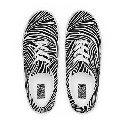 Women's Lace-Up Canvas Shoes - Morgan's Strata