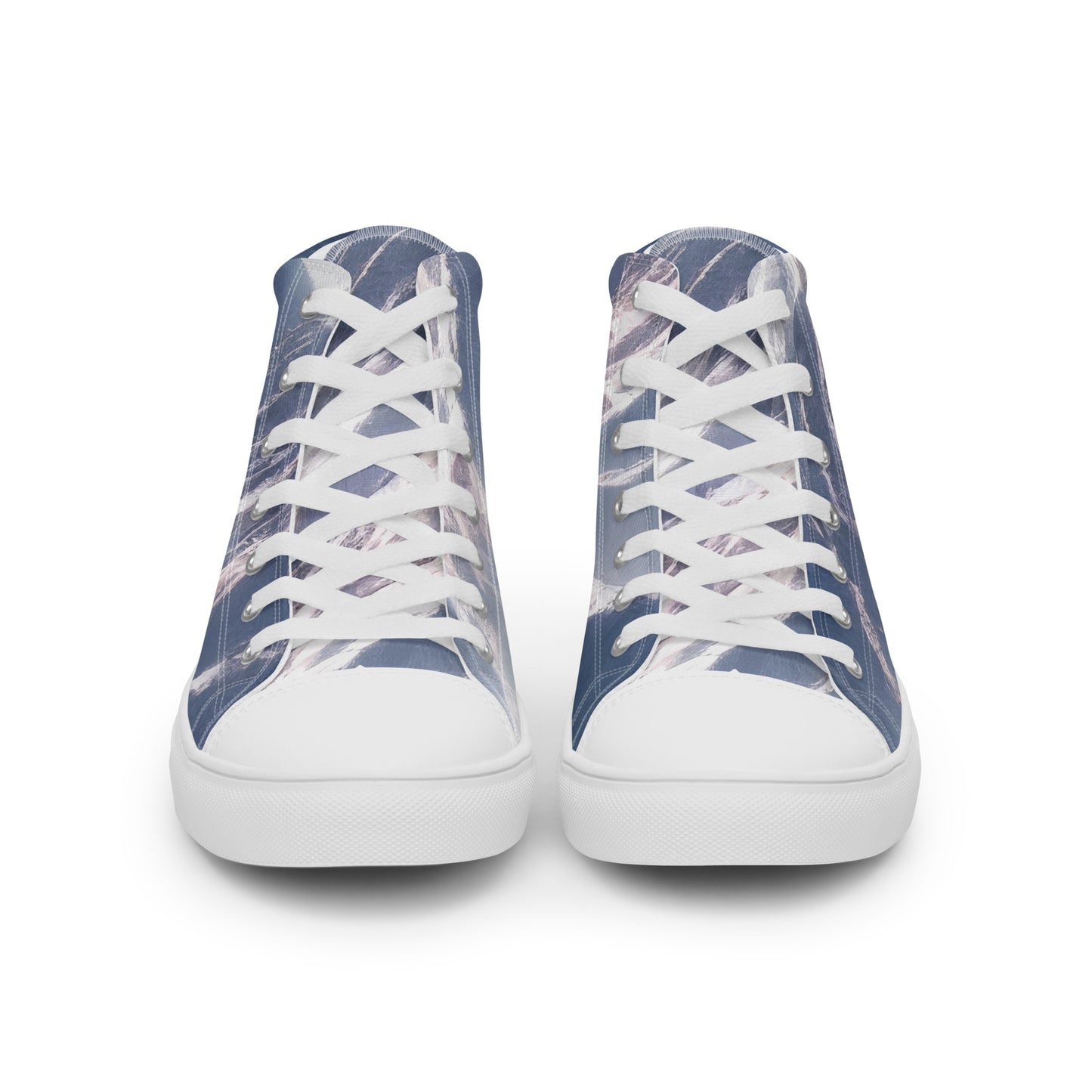 Women's High Top Canvas Shoes - Frosted Zenith