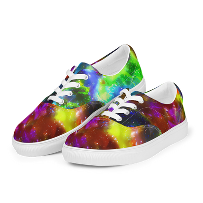 Women's Lace-Up Canvas Shoes - Neer Nebula