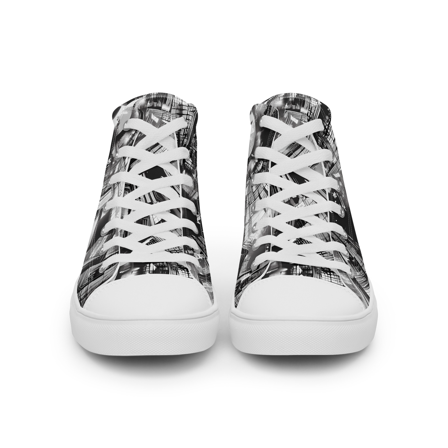 Women's High Top Canvas Shoes - Silent Reflection