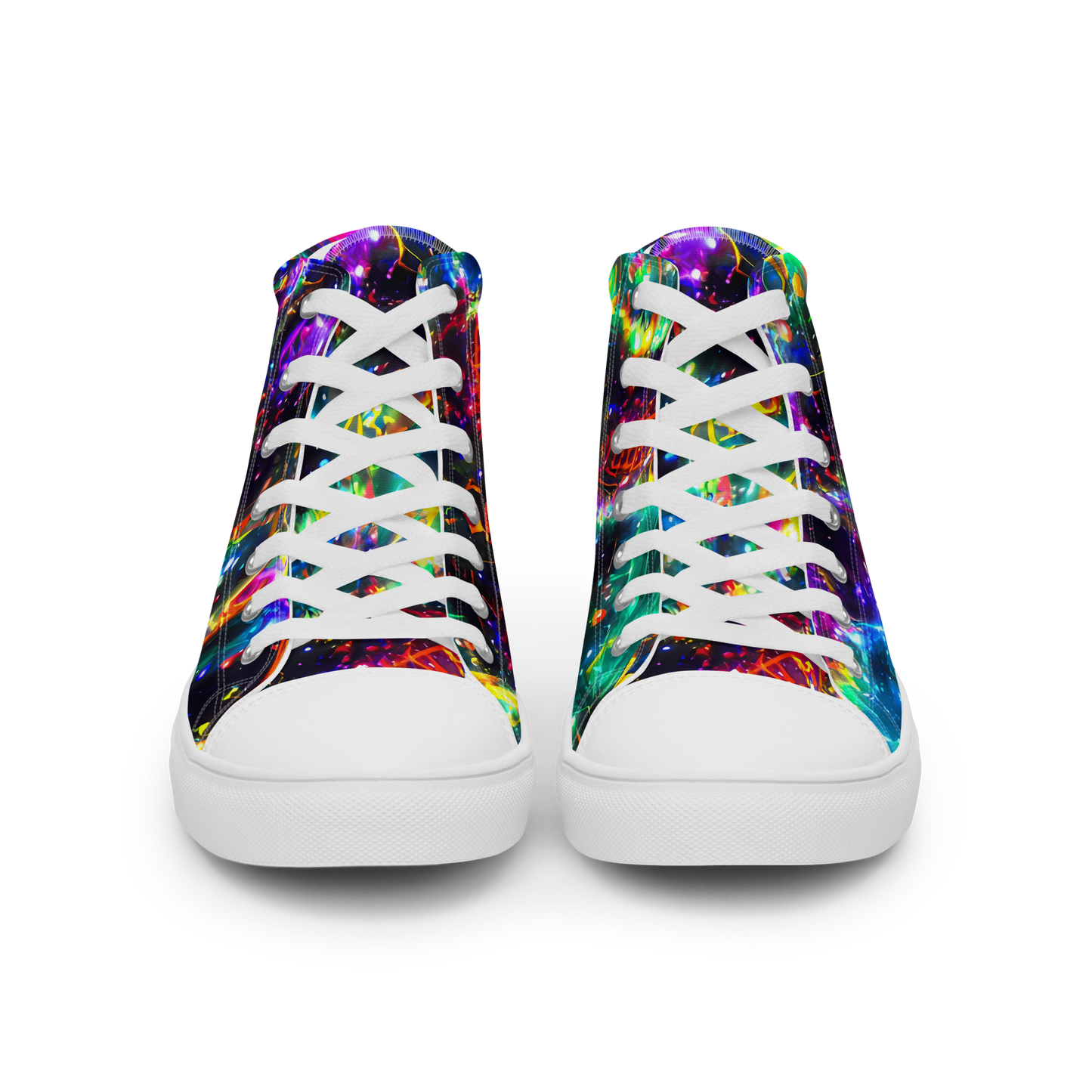 Men's High Top Canvas Shoes - Blythe Nebula