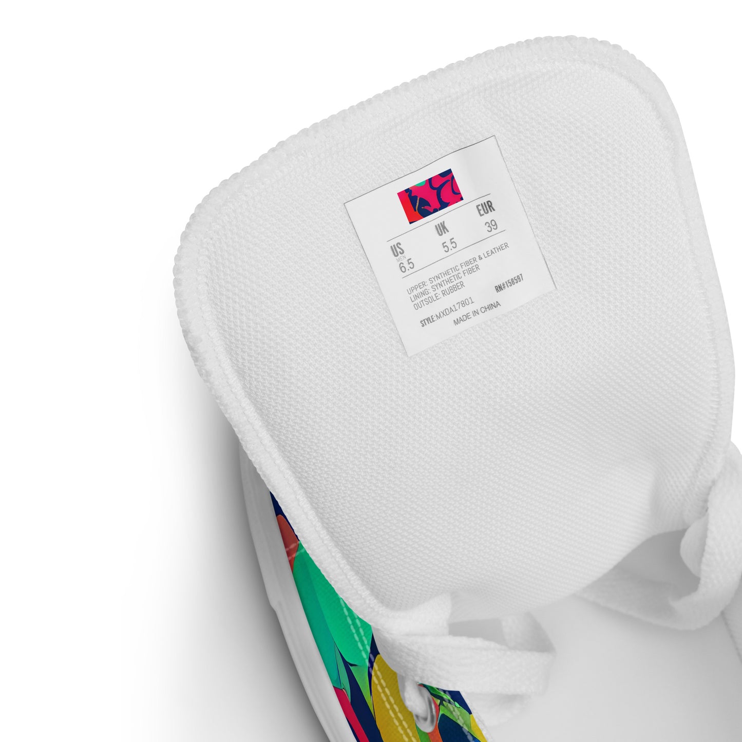 Women's High Top Canvas Shoes - Gottlieb Galaxy