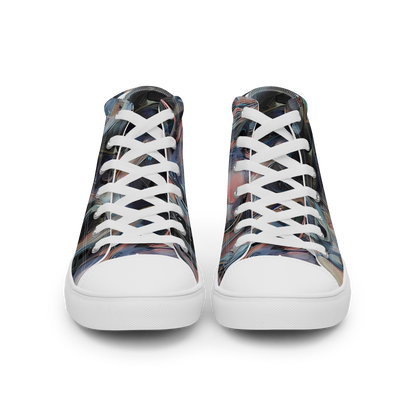 Women's High Top Canvas Shoes - Daydream Cascade