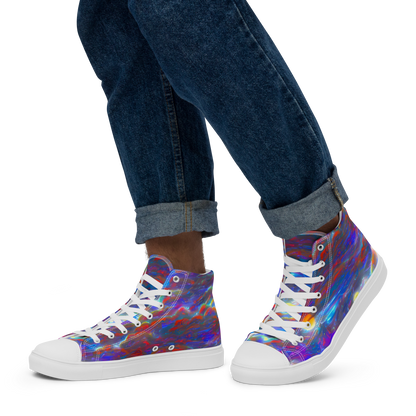 Men's High Top Canvas Shoes - Orion Ripple