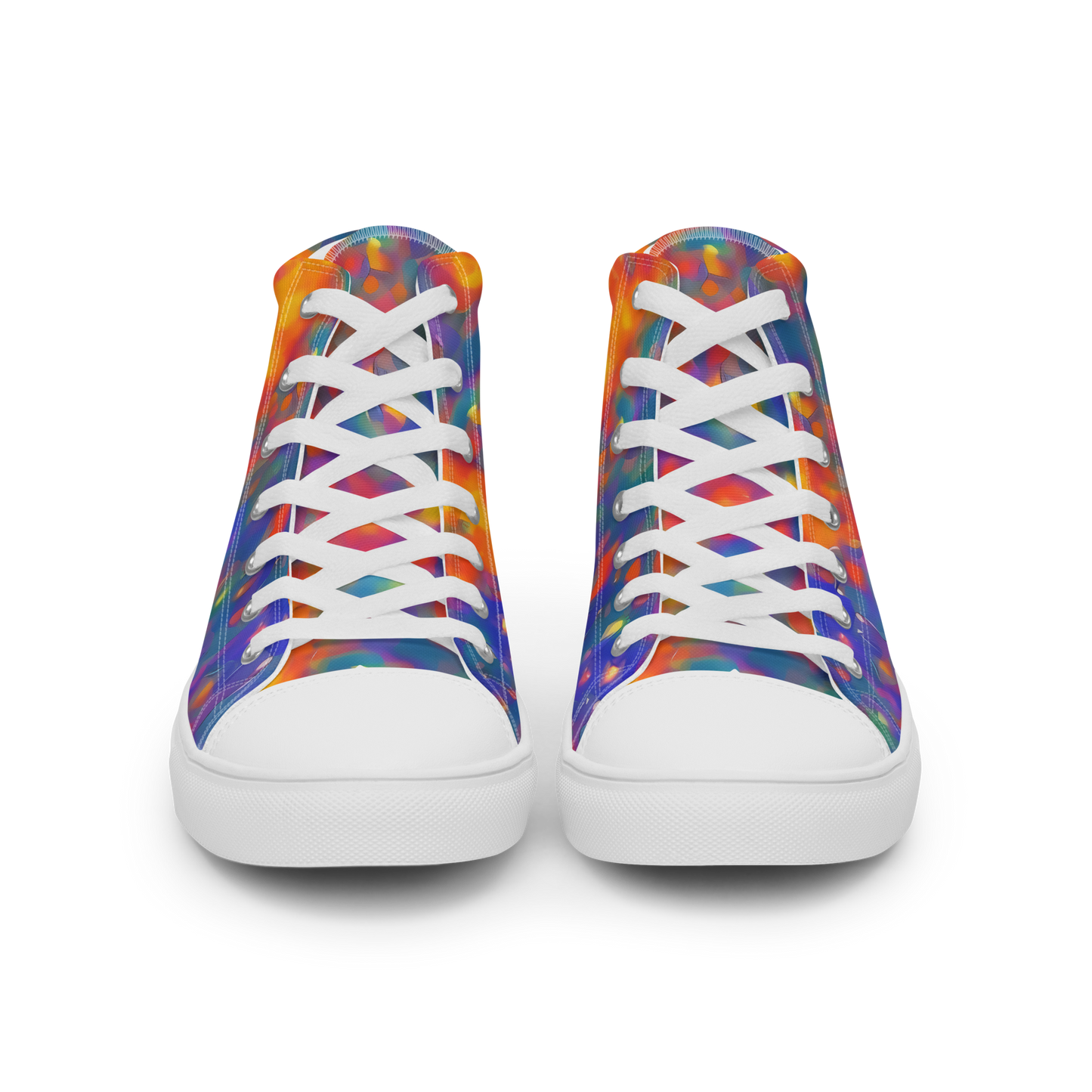 Men's High Top Canvas Shoes - Nolde Nebula