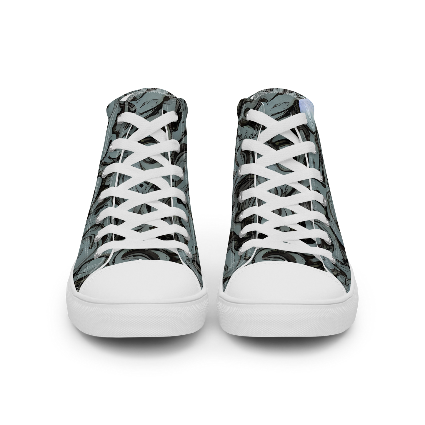 Women's High Top Canvas Shoes - Caruso Swirl