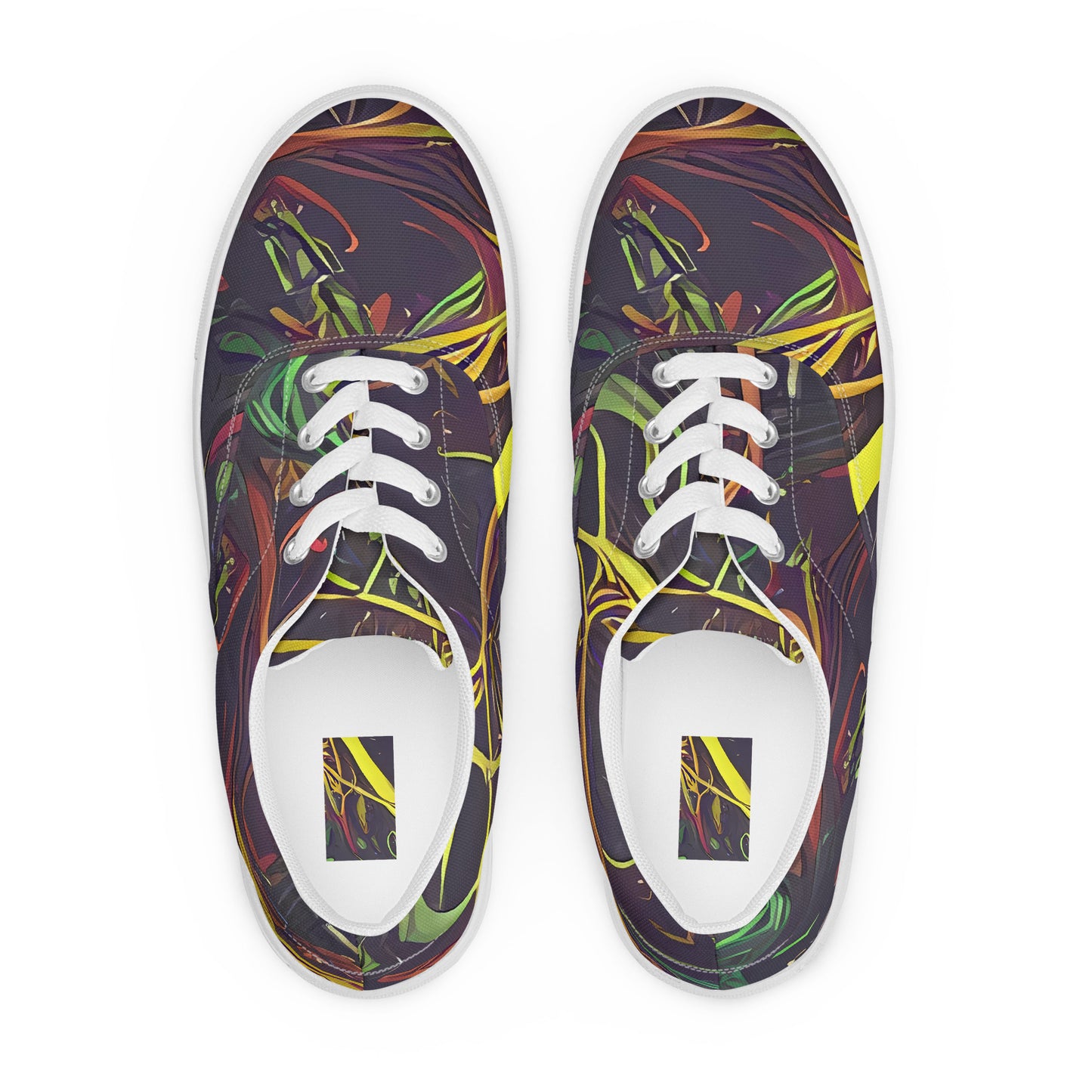 Women's Lace-Up Canvas Shoes - Helmut Haze