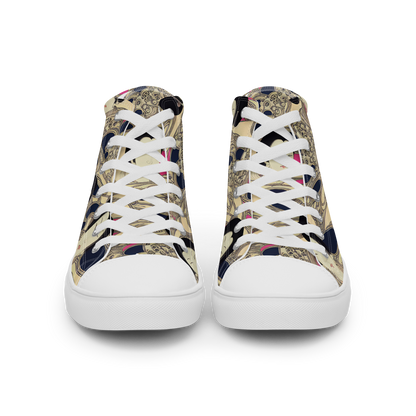 Women's High Top Canvas Shoes - Timeless Reverie