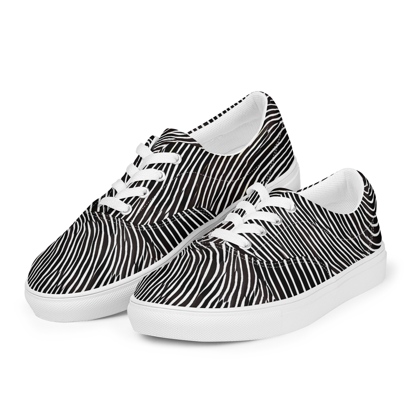 Women's Lace-Up Canvas Shoes - Silent Currents