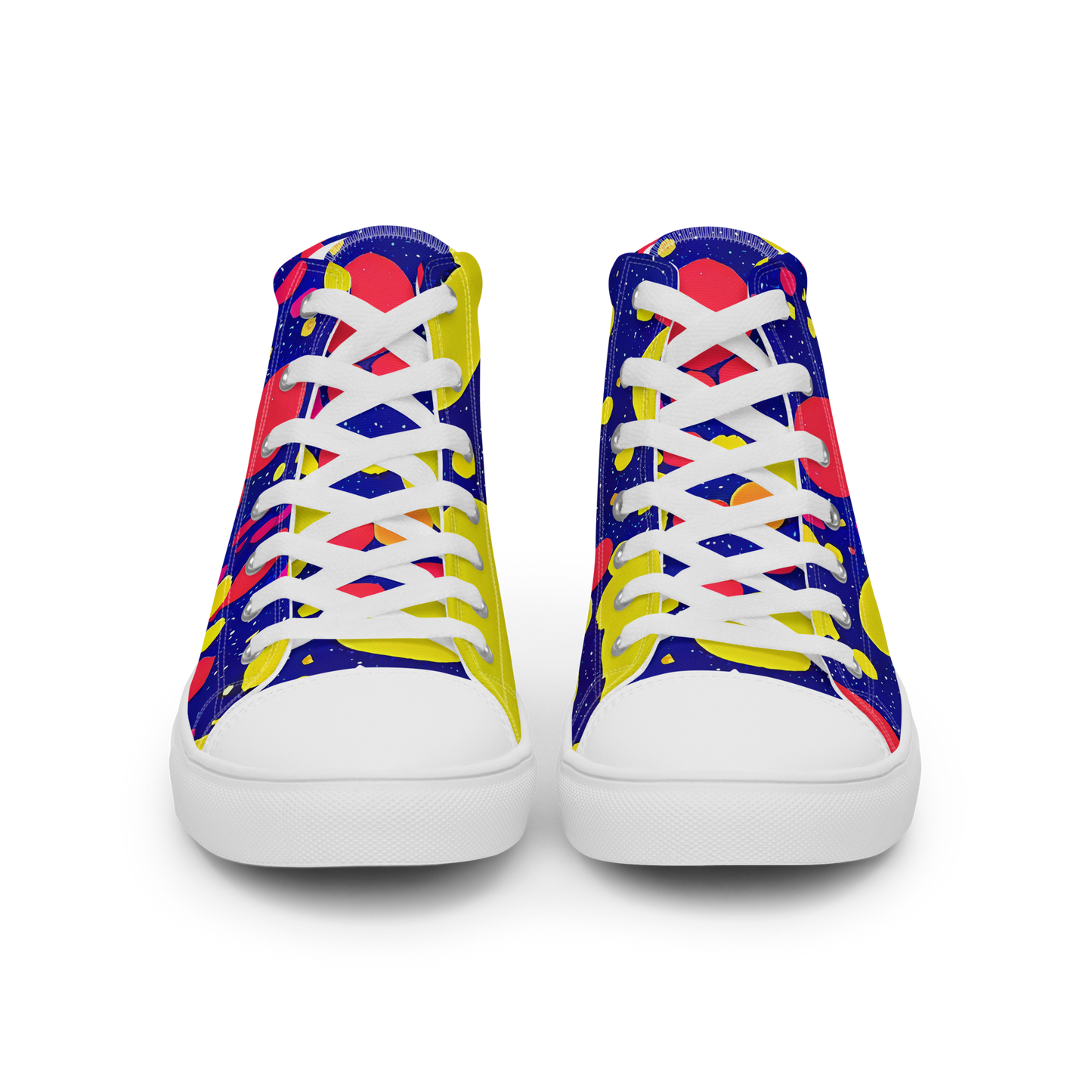 Men's High Top Canvas Shoes - Void Visions