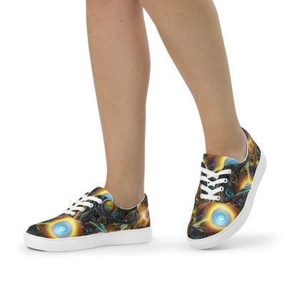 Women's Lace-Up Canvas Shoes - Ferez Vortex