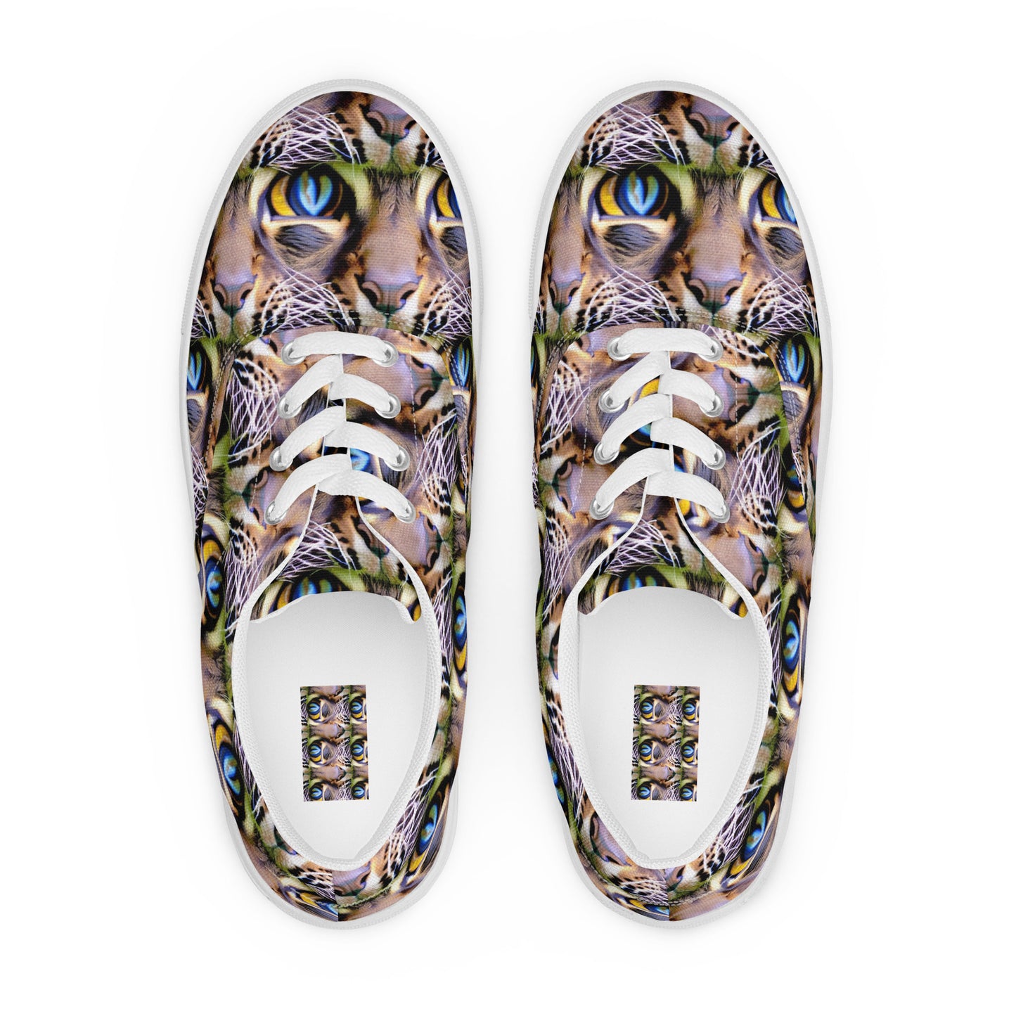 Women's Lace-Up Canvas Shoes - Eye of the Wild