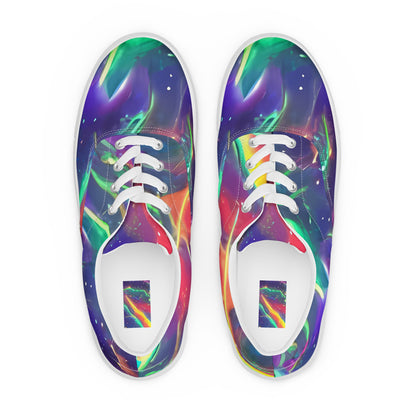 Women's Lace-Up Canvas Shoes - Twin Pines