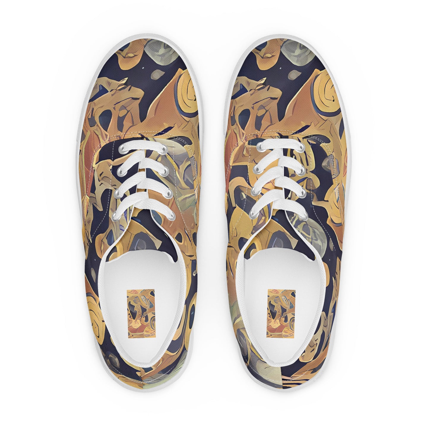 Women's Lace-Up Canvas Shoes - Kessel's Dream