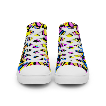 Men's High Top Canvas Shoes - Britto's Odyssey