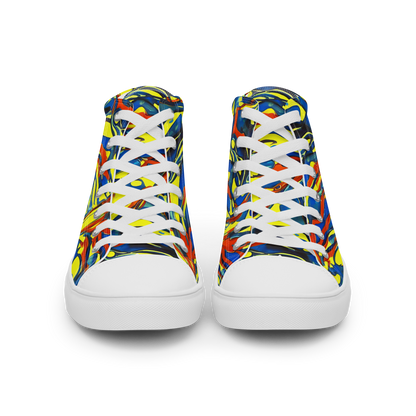 Men's High Top Canvas Shoes - Cyberflow Circuit