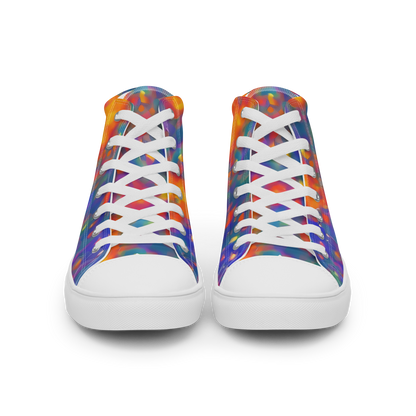 Women's High Top Canvas Shoes - Nolde Nebula